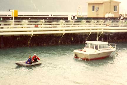 Where we almost lost the boat.