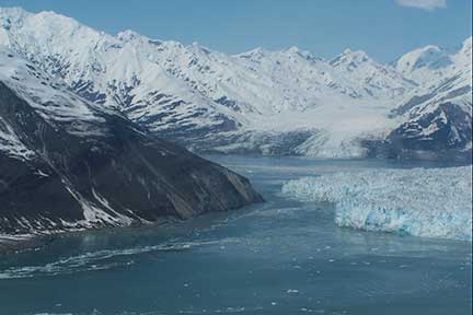 Terminus of Hubbard Glacier