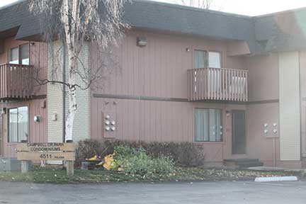Condo 39A from the outside
