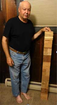 Dennis with 10,000 rod